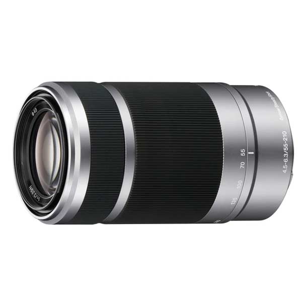 Sony AE SEL55210 55-210 mm F4.5-6.3 Telephoto Zoom Lens Only Black Color