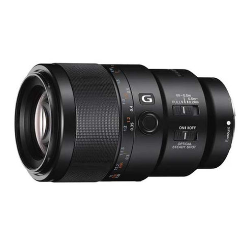 Sony SEL90M28G FE 90mm f/2.8-22 Macro G OSS Standard-Prime Lens for Mirrorless Cameras