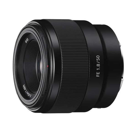 Sony SEL50F18F E Mount Full Frame 50 mm F1.8 Prime Lens (Black)
