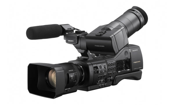NEX-EA50H (NEXEA50H)  NXCAM Large Format Sensor camcorder with E-mount lens system - Avit Digital, Sony